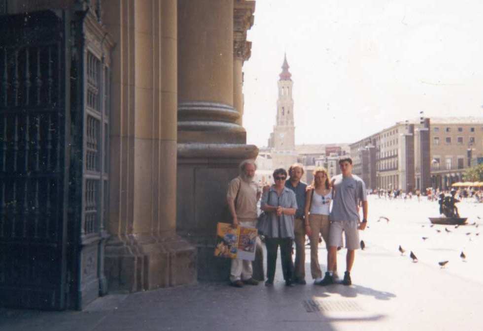 EN ZARAG0ZA CON JESUS Y DAVID